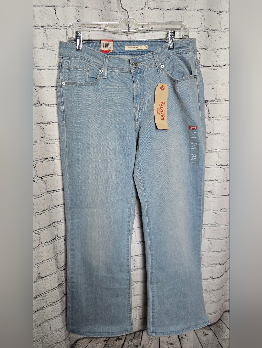 Levi's‎ Women's 529 Mid Rise Curvy Bootcut Jeans Size 31